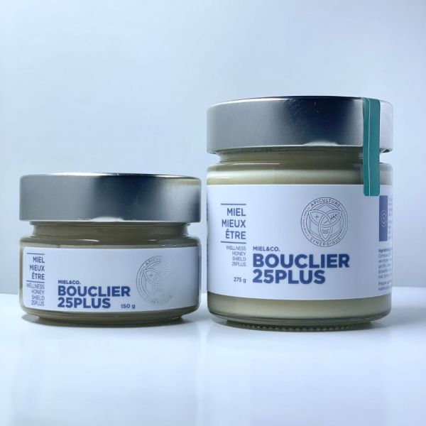 Miel bouclier 25plus