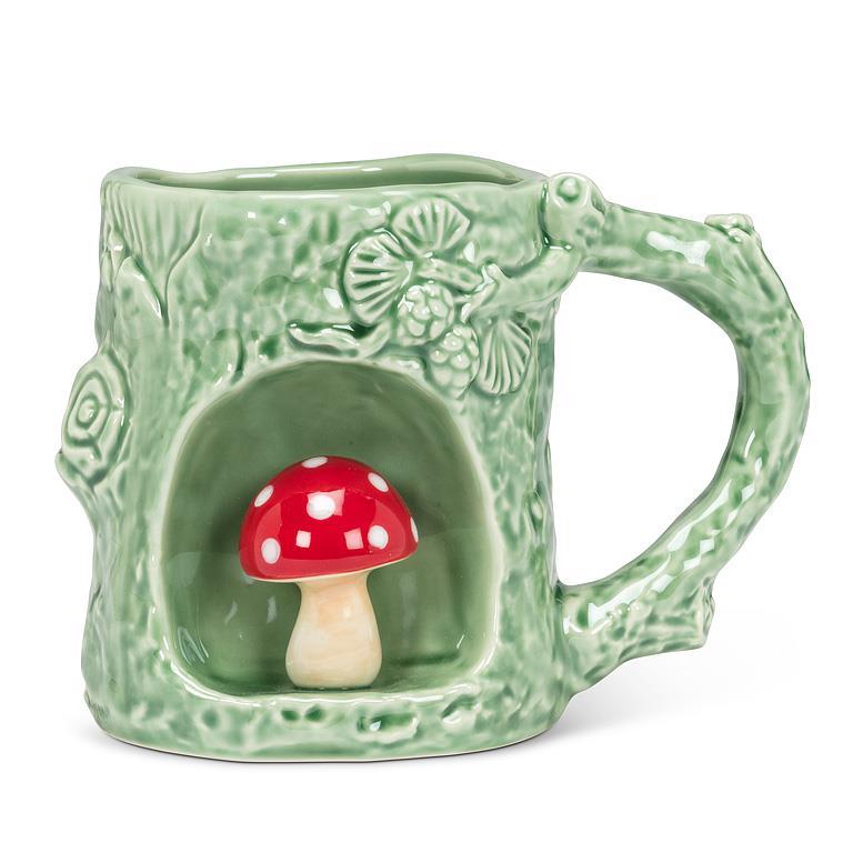 Mug champignon dans l'arbre