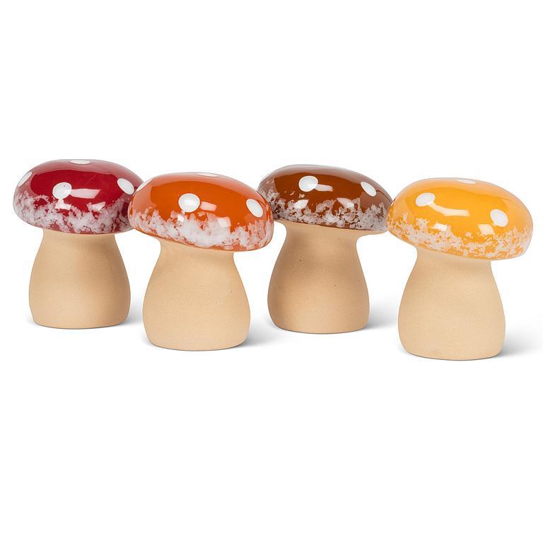 Petits champignons à pois
