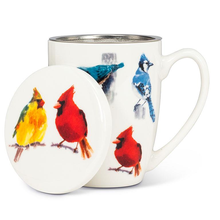 Tasse à infuser " oiseaux du Nord"