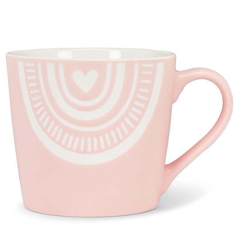 Tasse coeurs boho