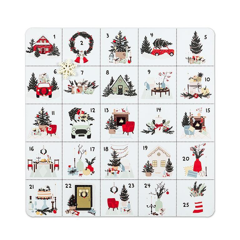 Plaque Calendrier de l'avent