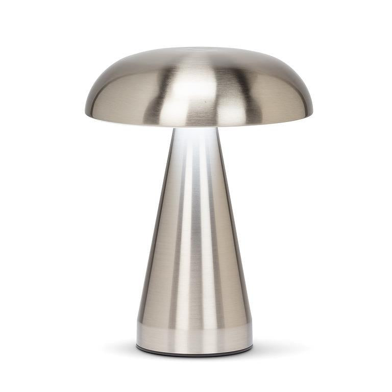 Lampe de table métalique champignon