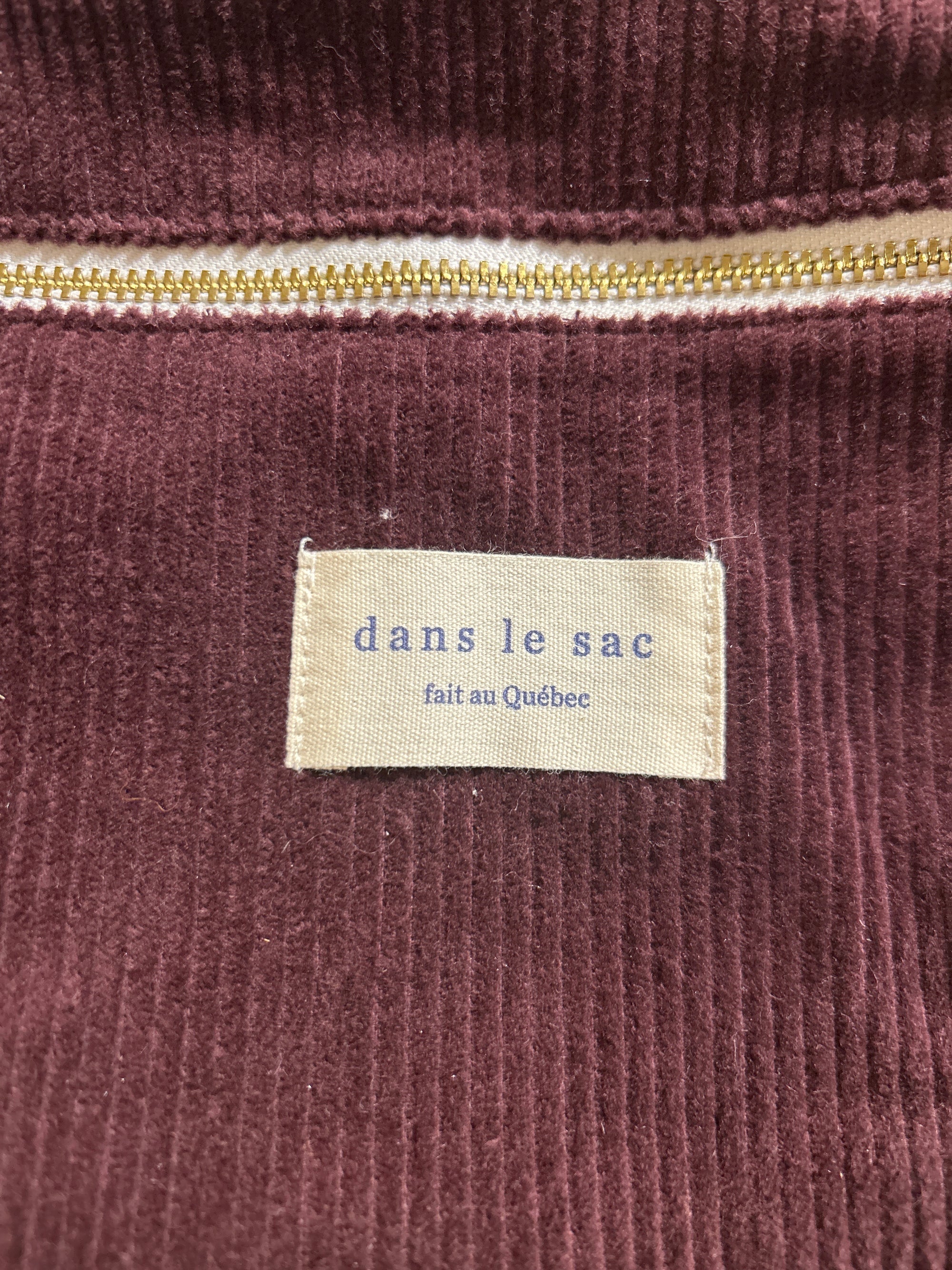 Sac banane corduroy