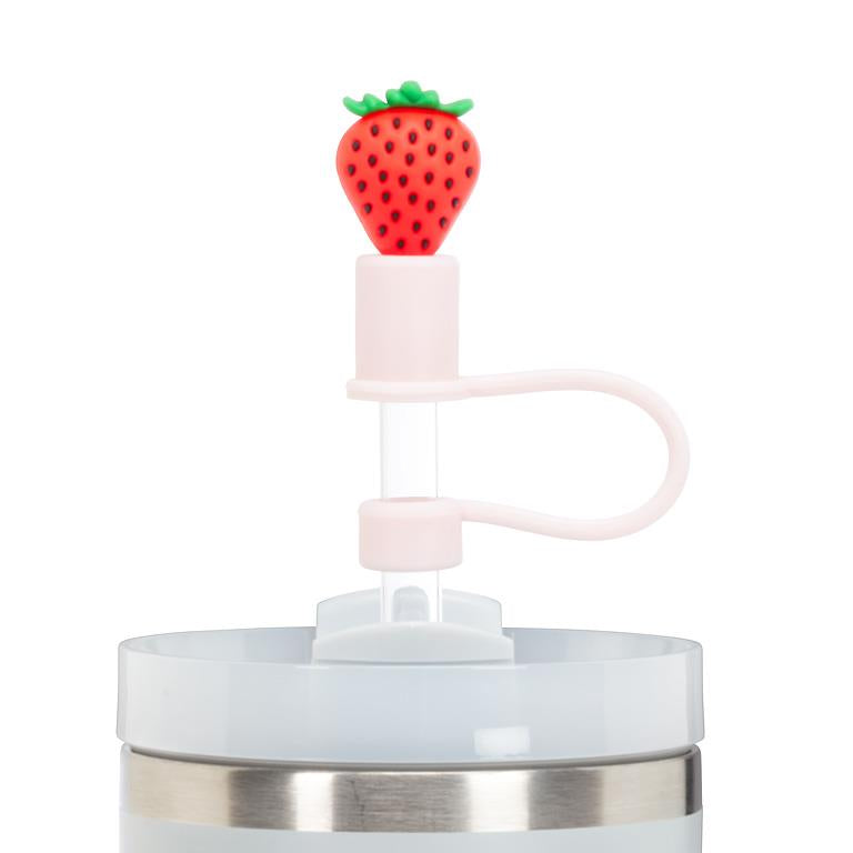 Paille jumbo à capuchon fruité (ensemble de trois)