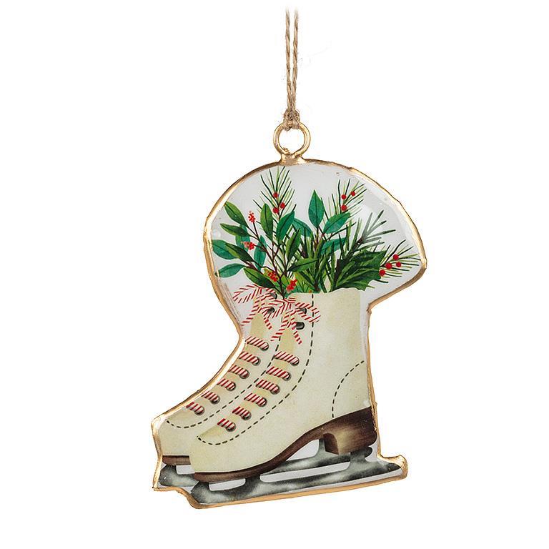 Ornement Impression patin de Noël