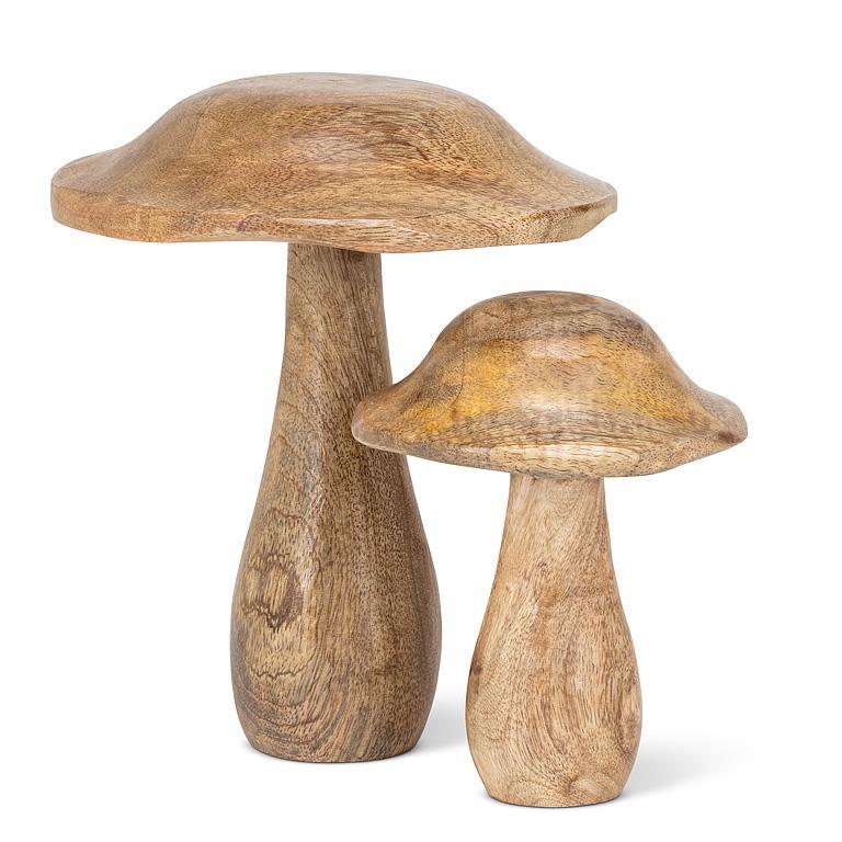 Champignon en bois de manguier
