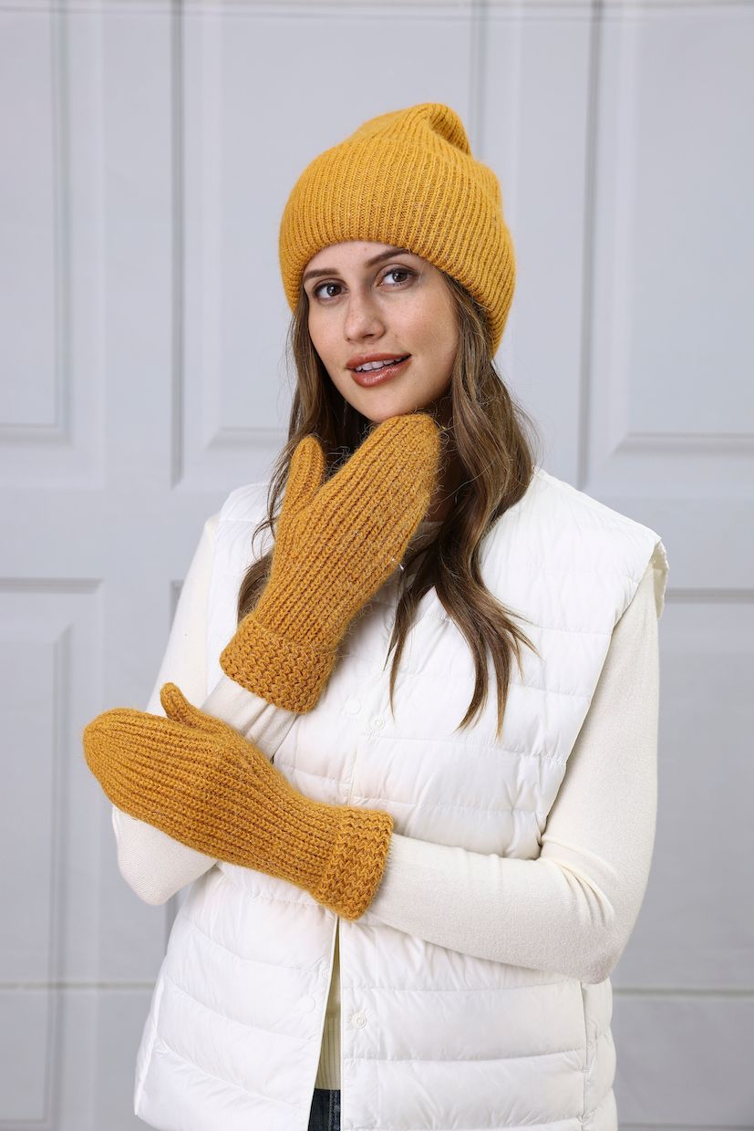 Ensemble tuque-mitaines