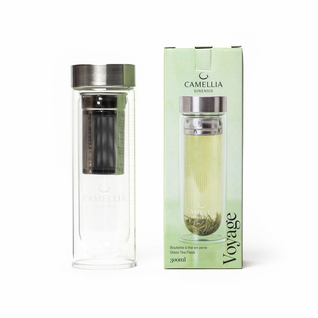 Bouteille à thé en verre | Voyage