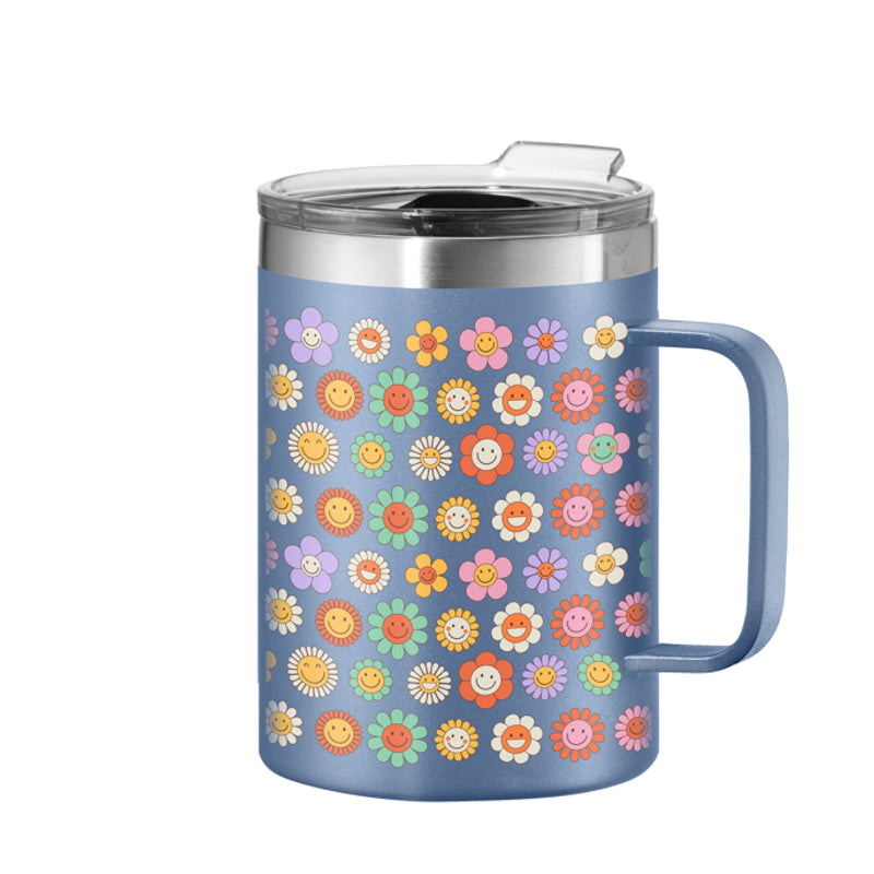 Tasse isotherme THERMOMUG™ fleurs