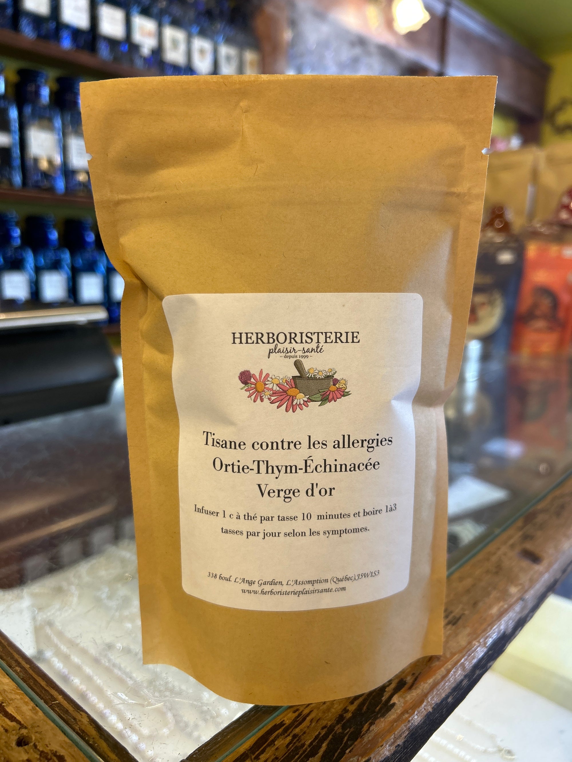 Tisane contre les allergies saisonnières