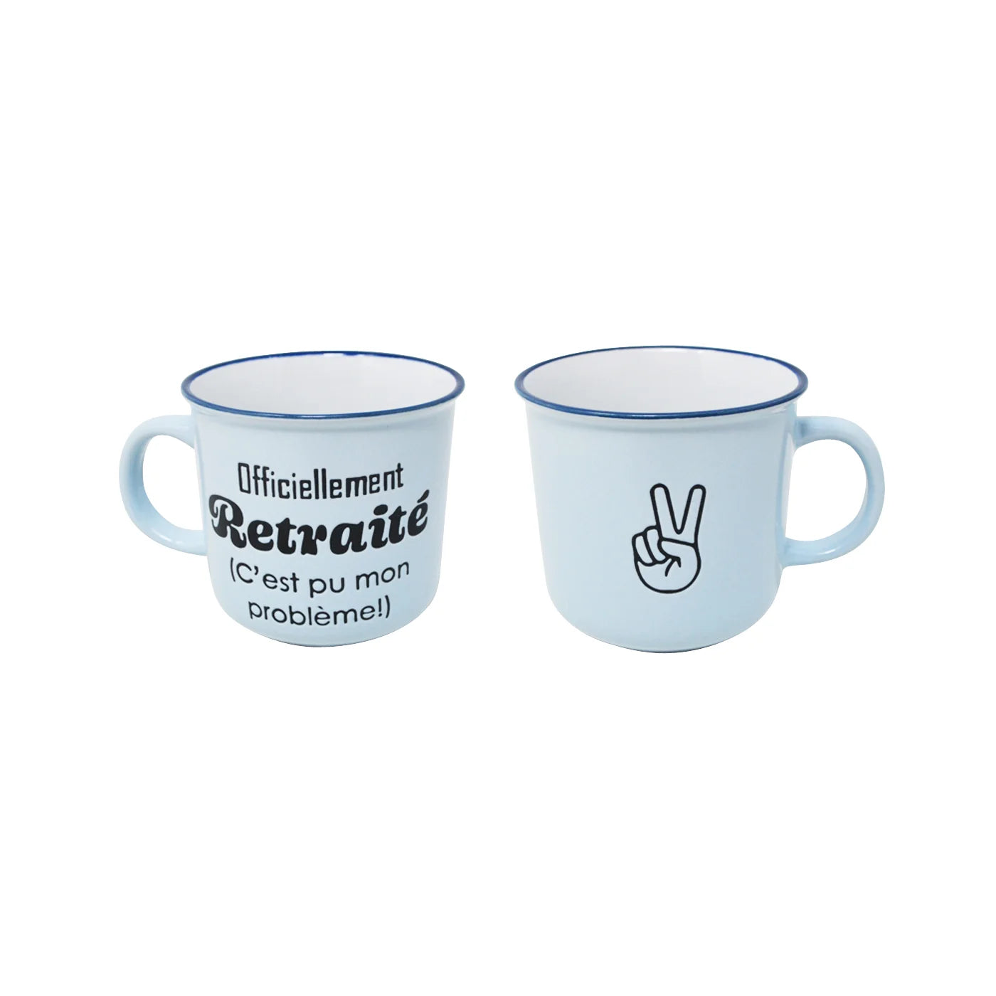 Tasse officiellement retraité