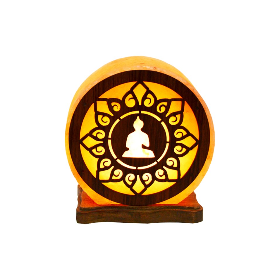 Lampe de sel bouddha