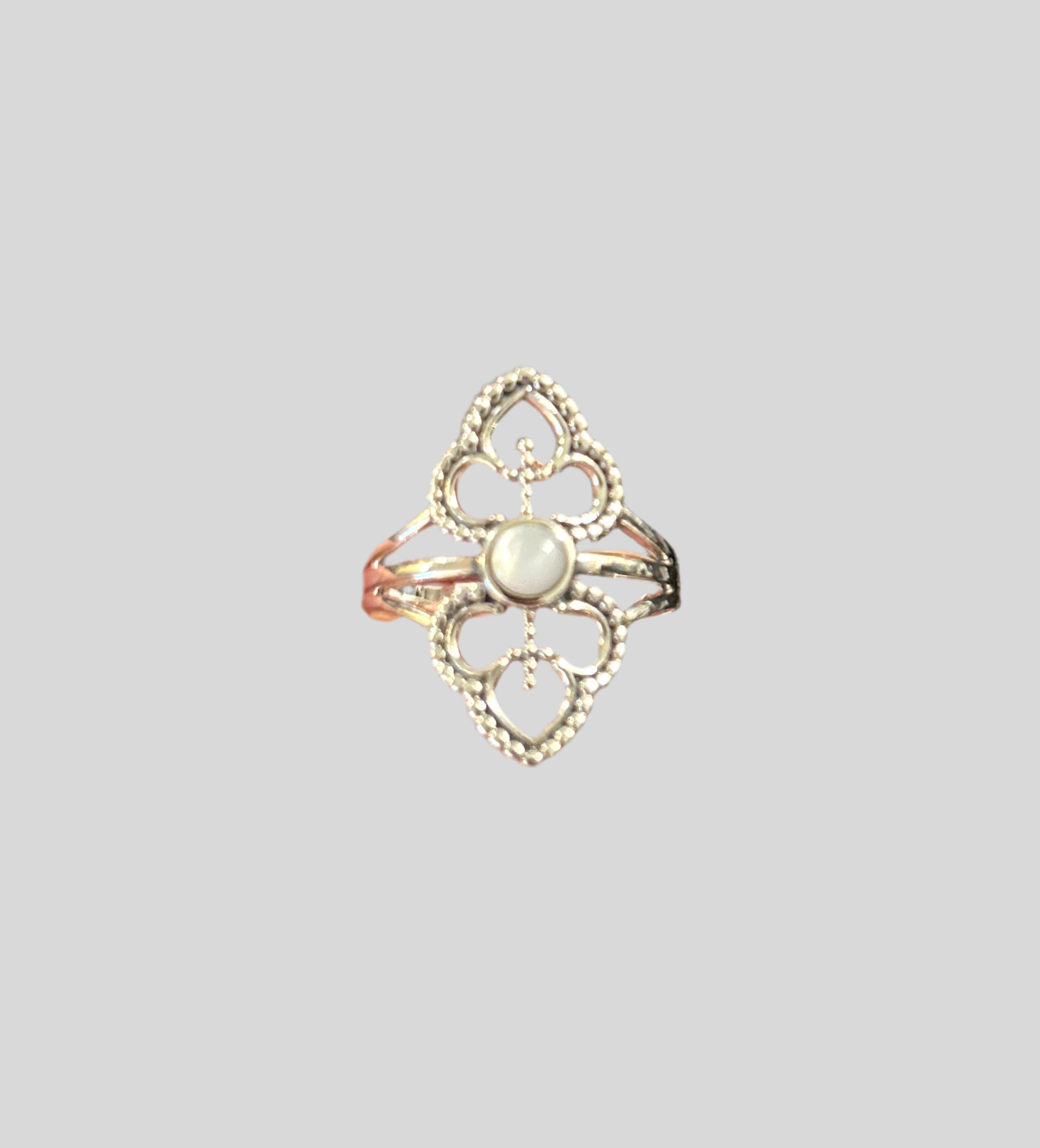 Bague Boho Doublée nacre de perle
