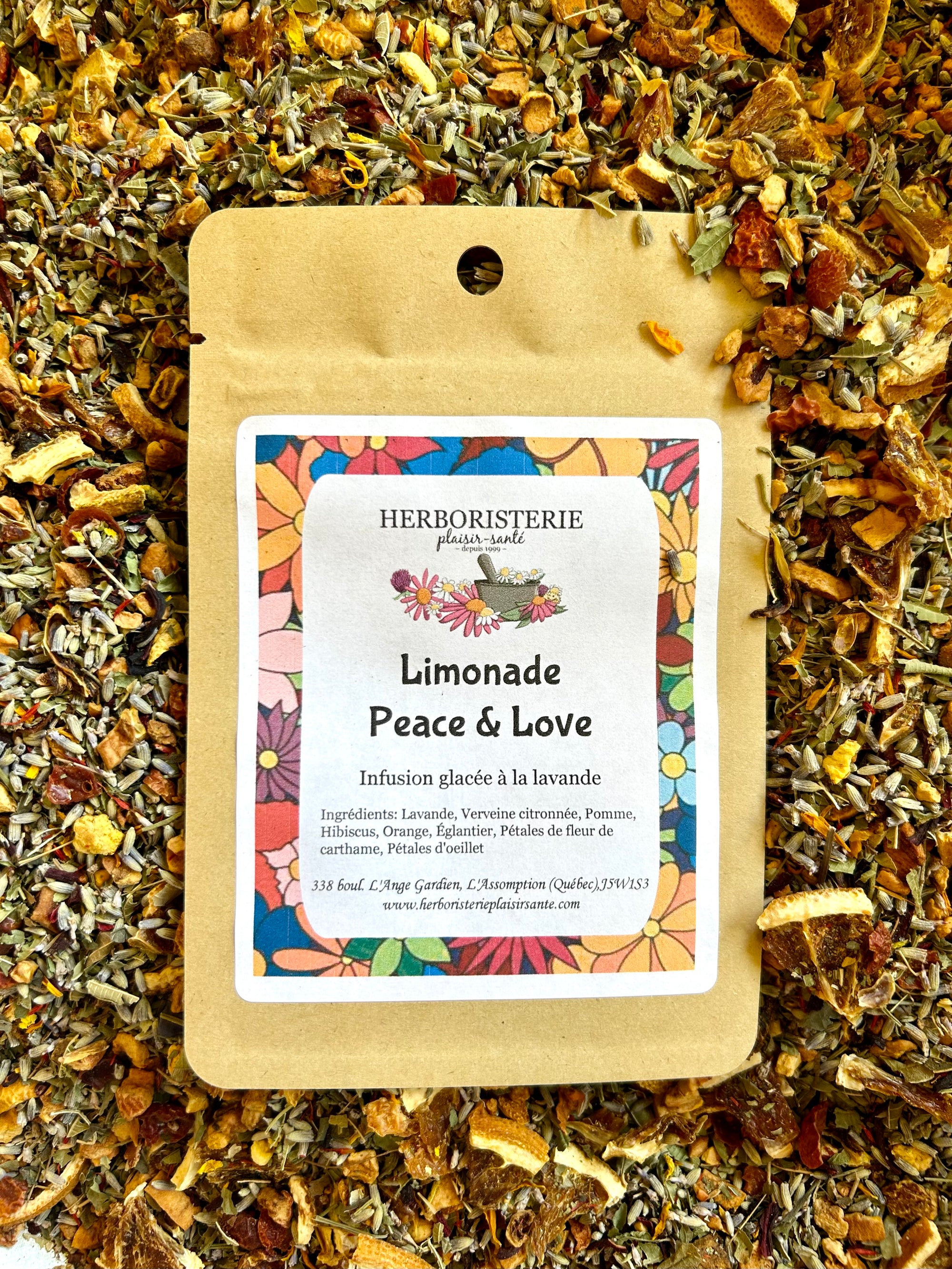 Limonade "Peace and Love"