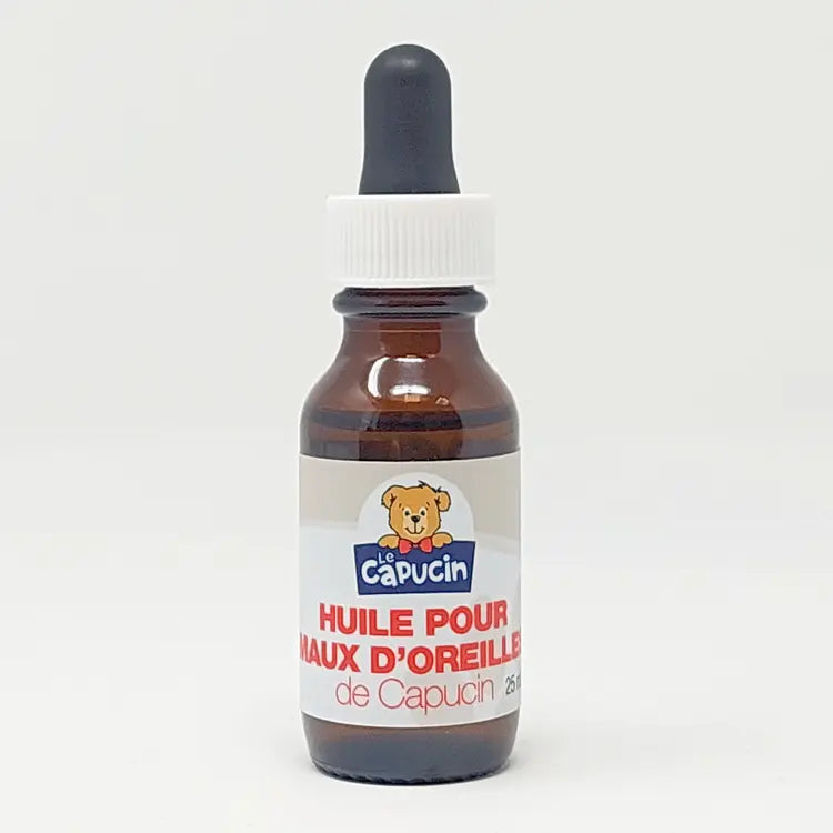 Huile pour maux d'oreilles 25 ml - Capucin & Cie