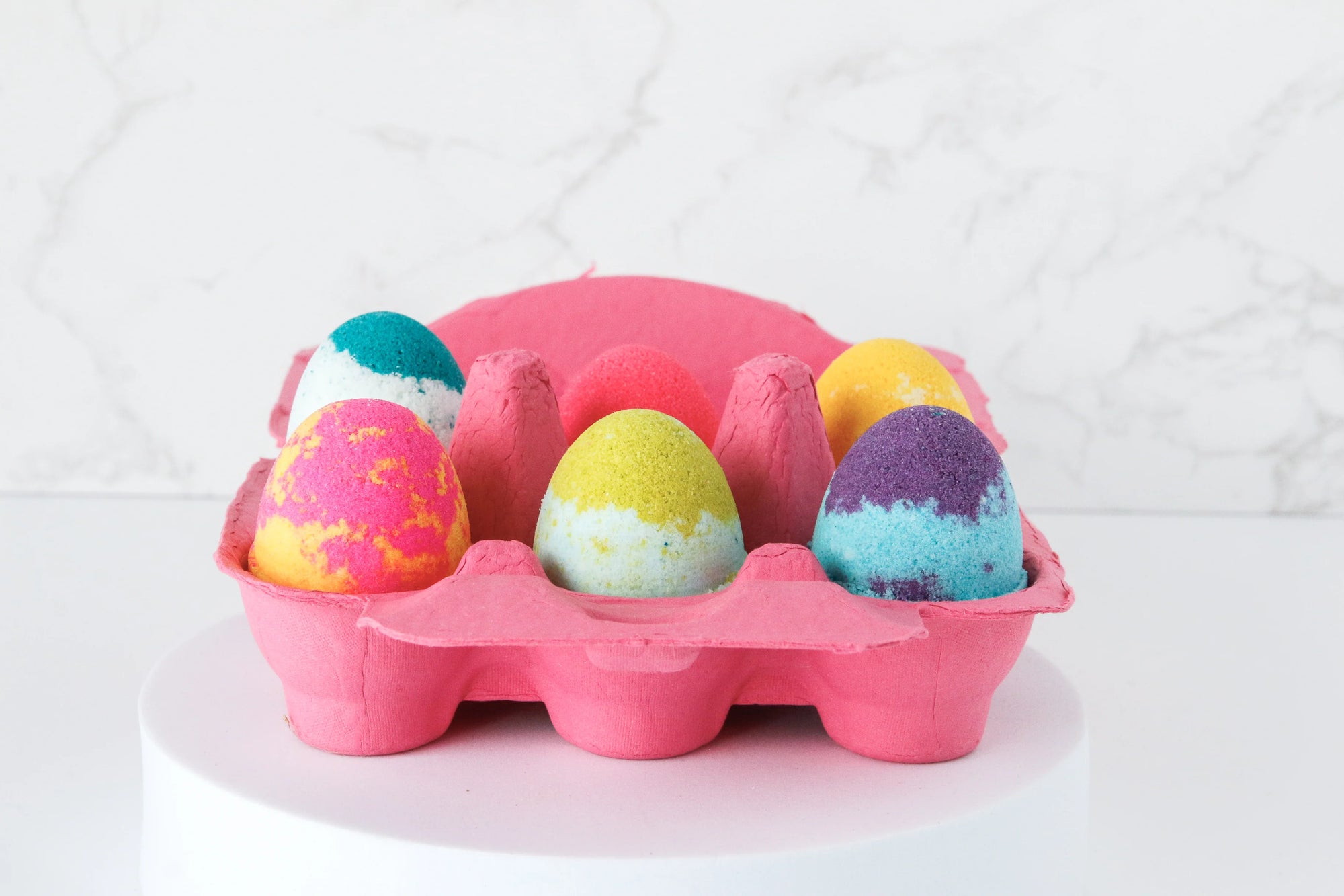 Bombes de bains- Cocos de Pâques 53gx6
