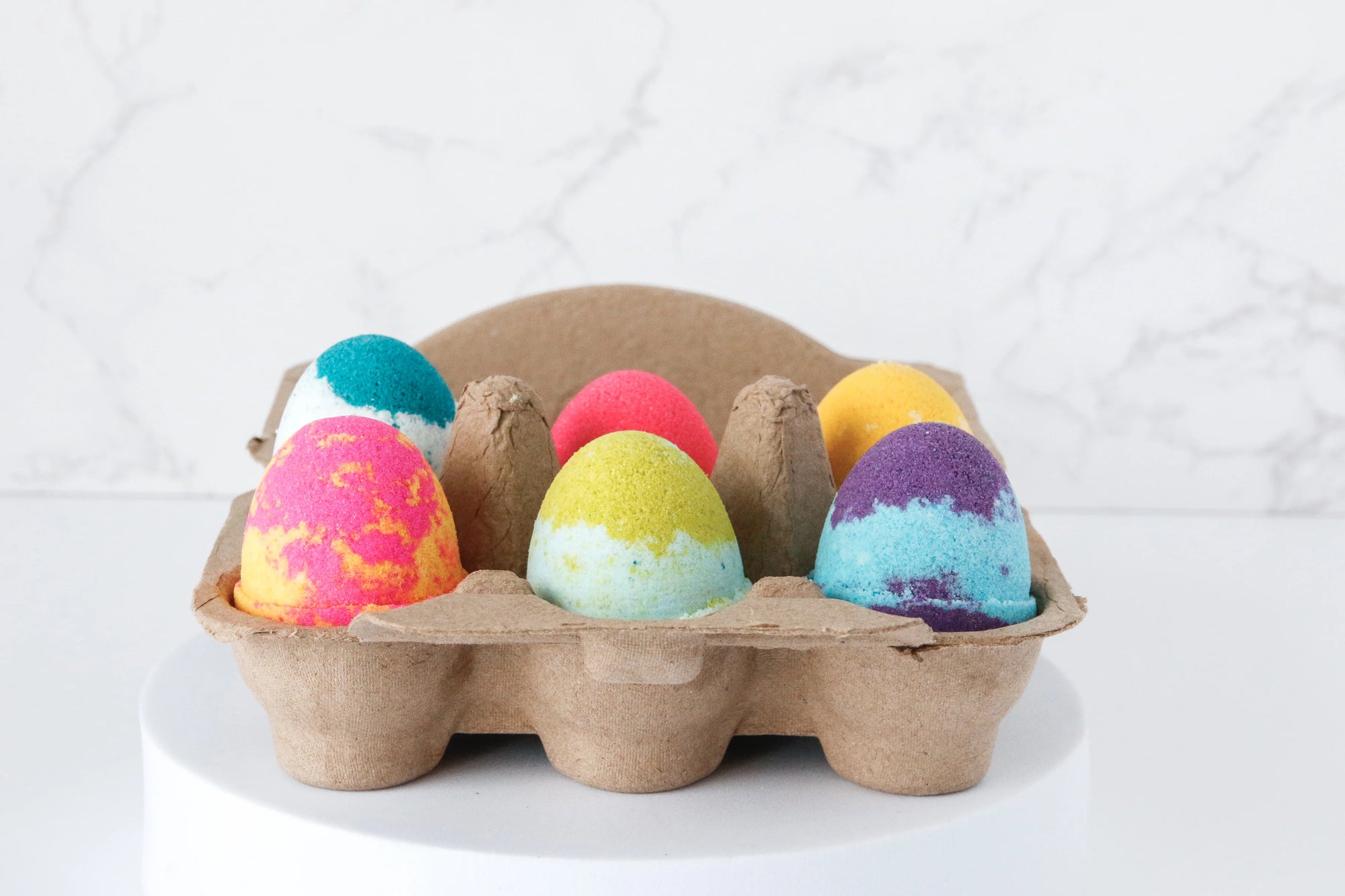Bombes de bains- Cocos de Pâques 53gx6