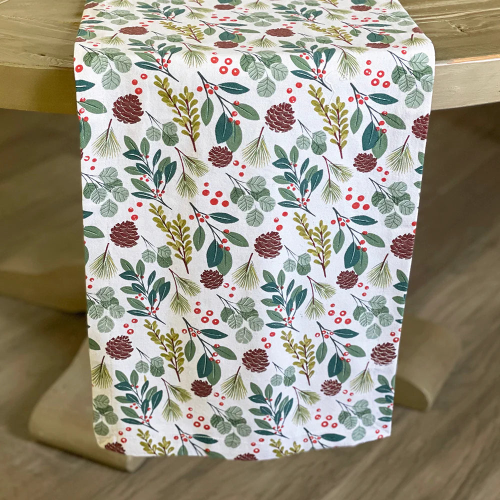 Centre de table- feuillage des fêtes