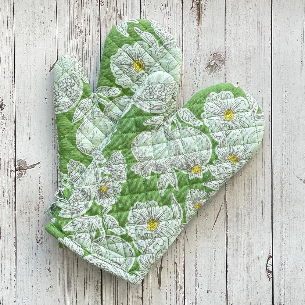 Tablier pomme grenade verte
