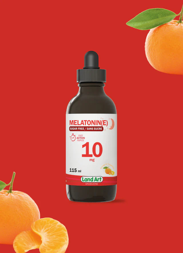Mélatonine 10mg | 115ml | Orange et Tangerine