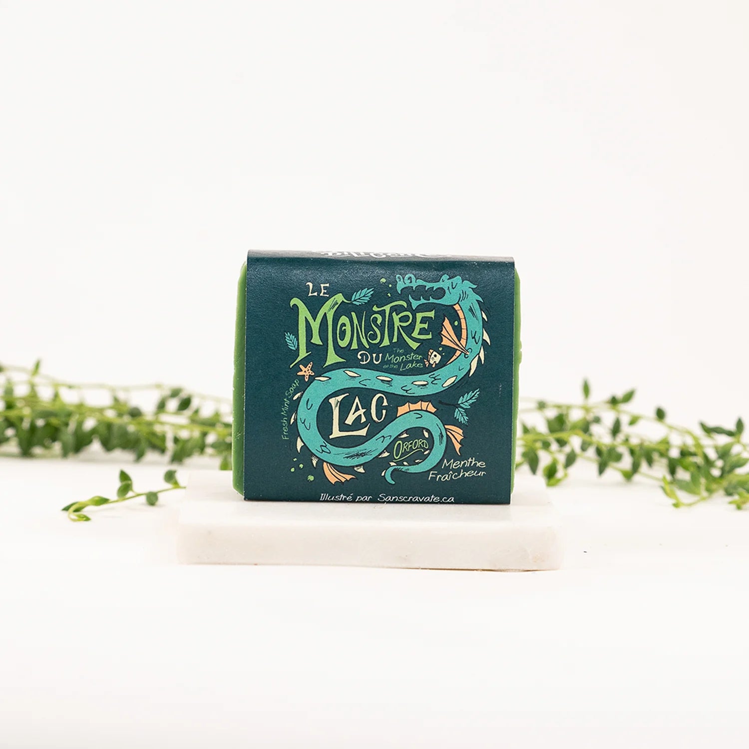 LE MONSTRE DU LAC ORFORD - Savon menthe fraîcheur
