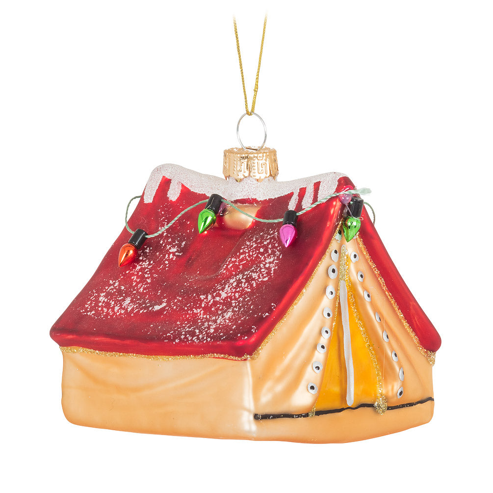 Ornement Noël des campeurs
