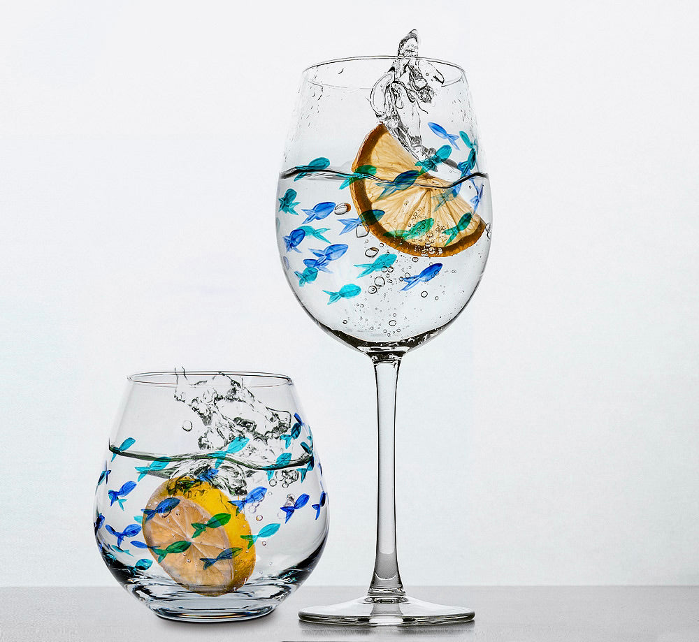 Verre à vin océan
