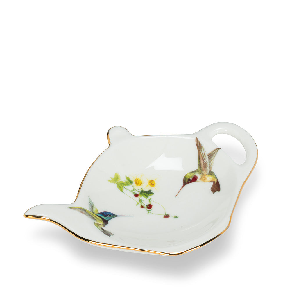Assiette pour sachet de thé Colibri
