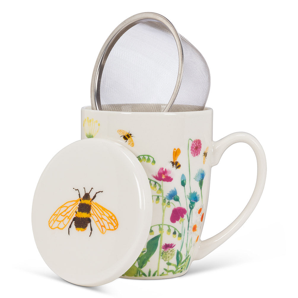 Tasse à infuser "abeille de jardin"