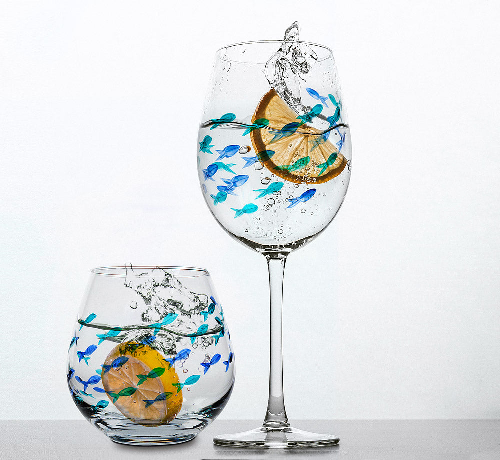 Verre à vin océan