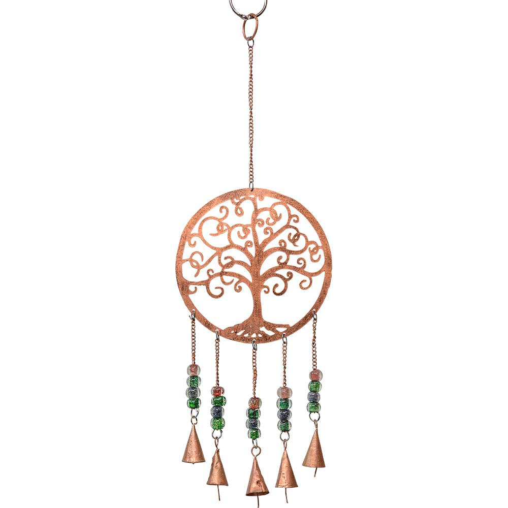 Carillon en cuivre - arbre de vie