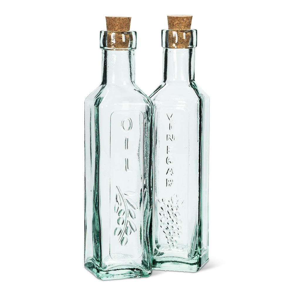 Bouteilles en verre recyclé