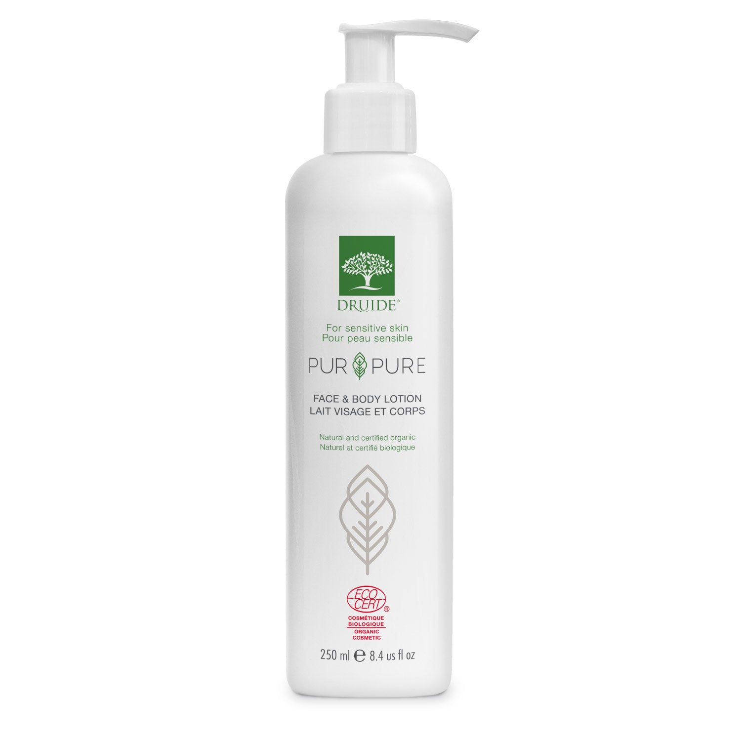 Lait corporel visage et corps Pur & Pure