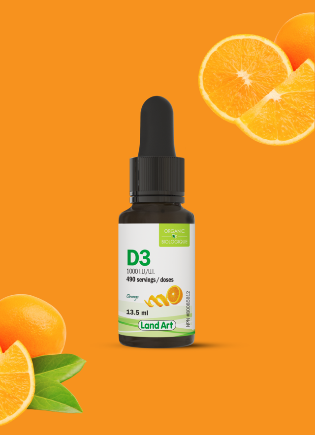 Vitamine D3 biologique