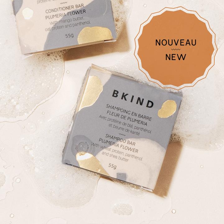 Shampoing en barre - Fleur de Plumeria pour cheveux crépus et frisés