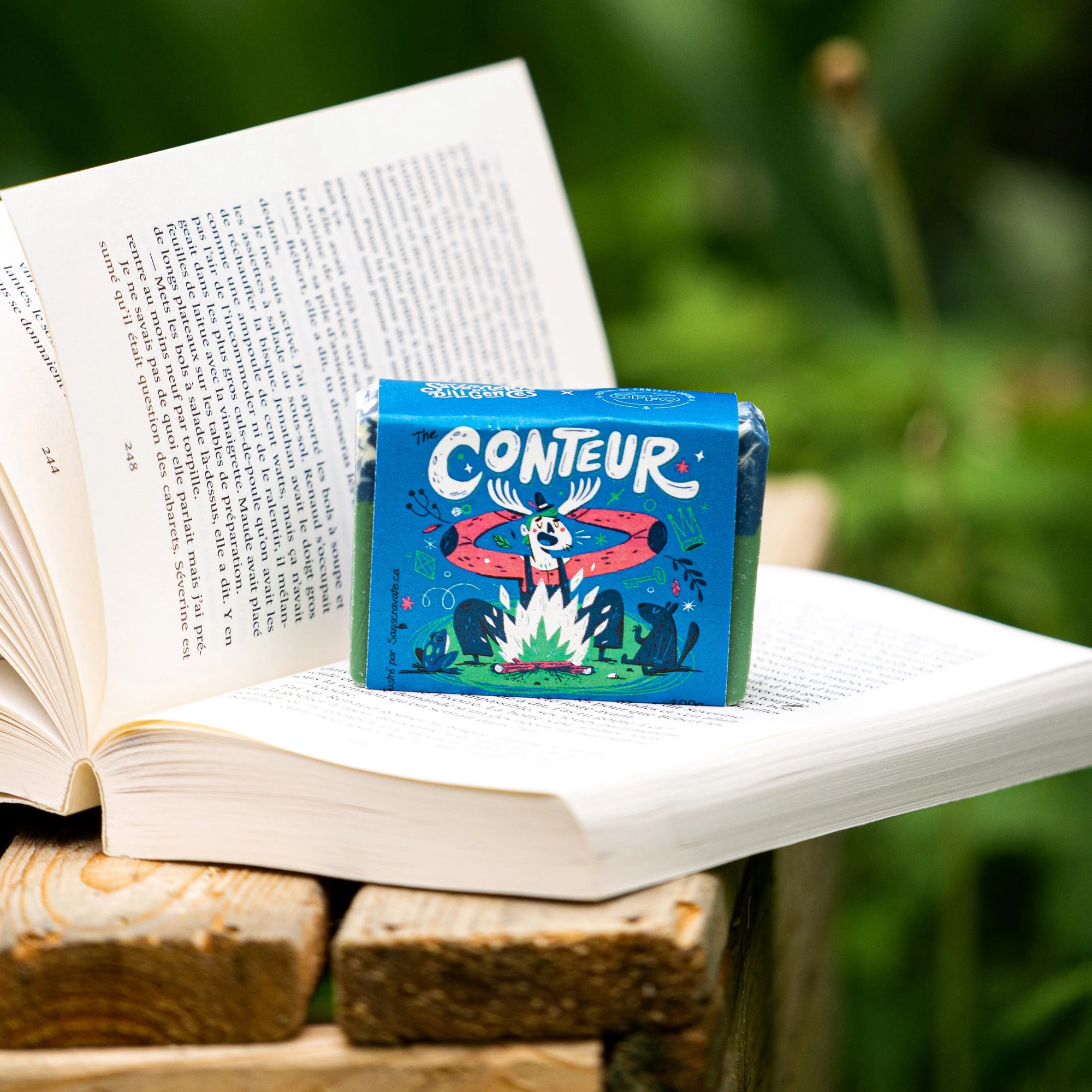 The Conteur - Savon thuya, patchouli et thé des bois