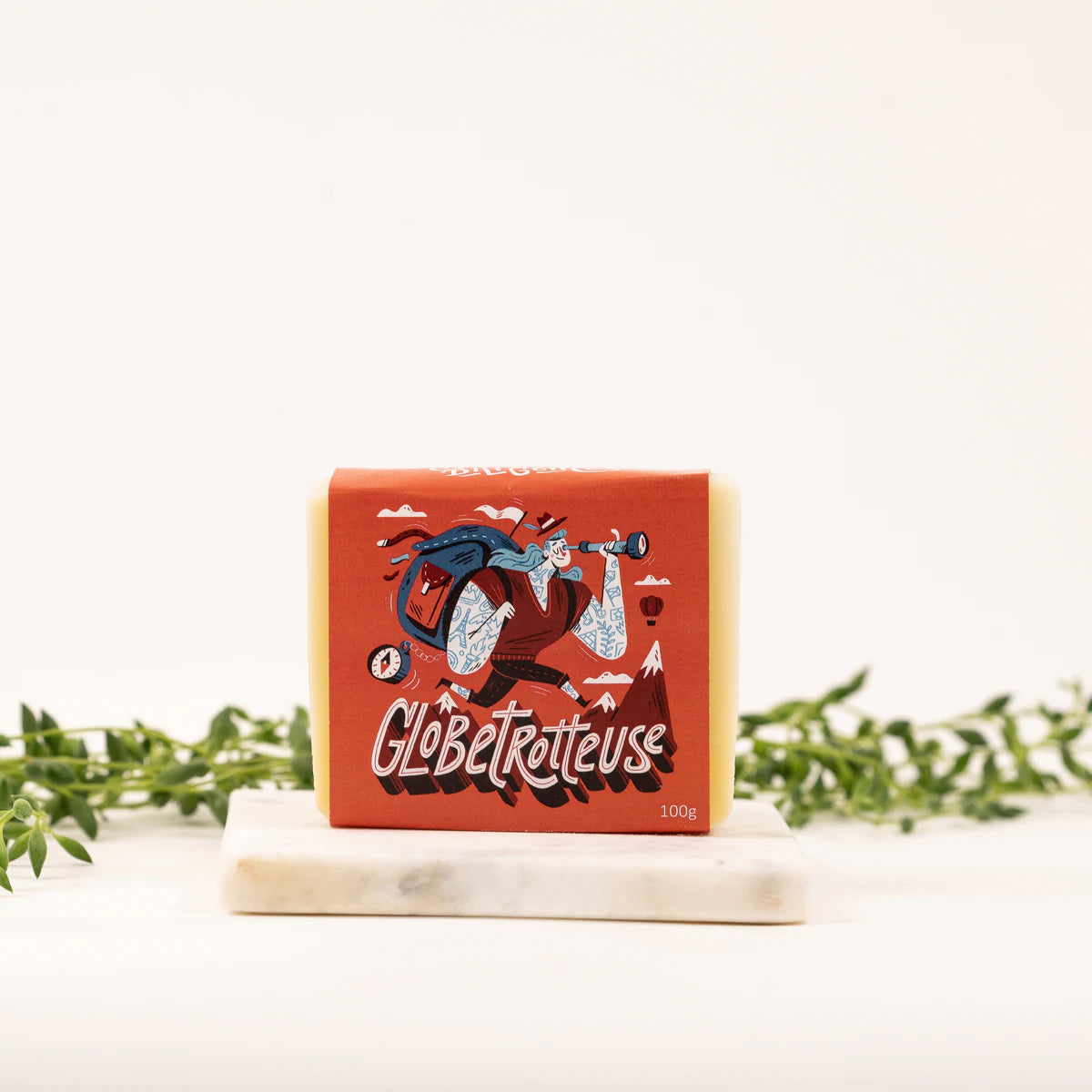 La Globetrotteuse - Savon tout-en-un sapin baumier, eucalyptus citronné et théier