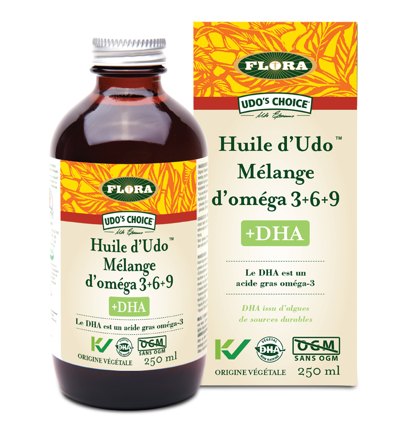 Huile d’Udo® Mélange d’oméga 3•6•9 +DHA