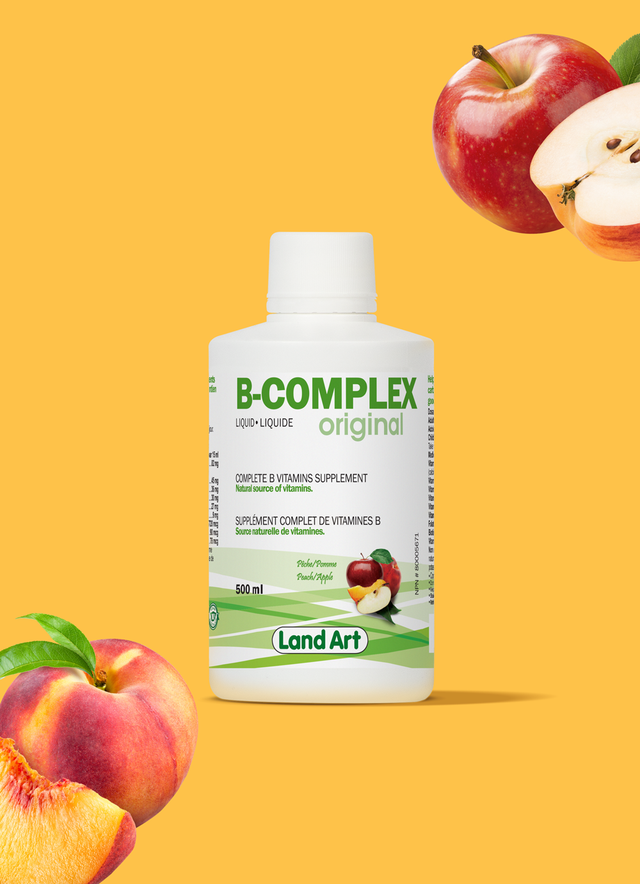 B-Complex Original Vitamine Liquide | Pêche & Pomme