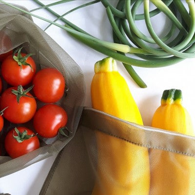 Sac en filet pour fruits et légumes (3 par paquets)