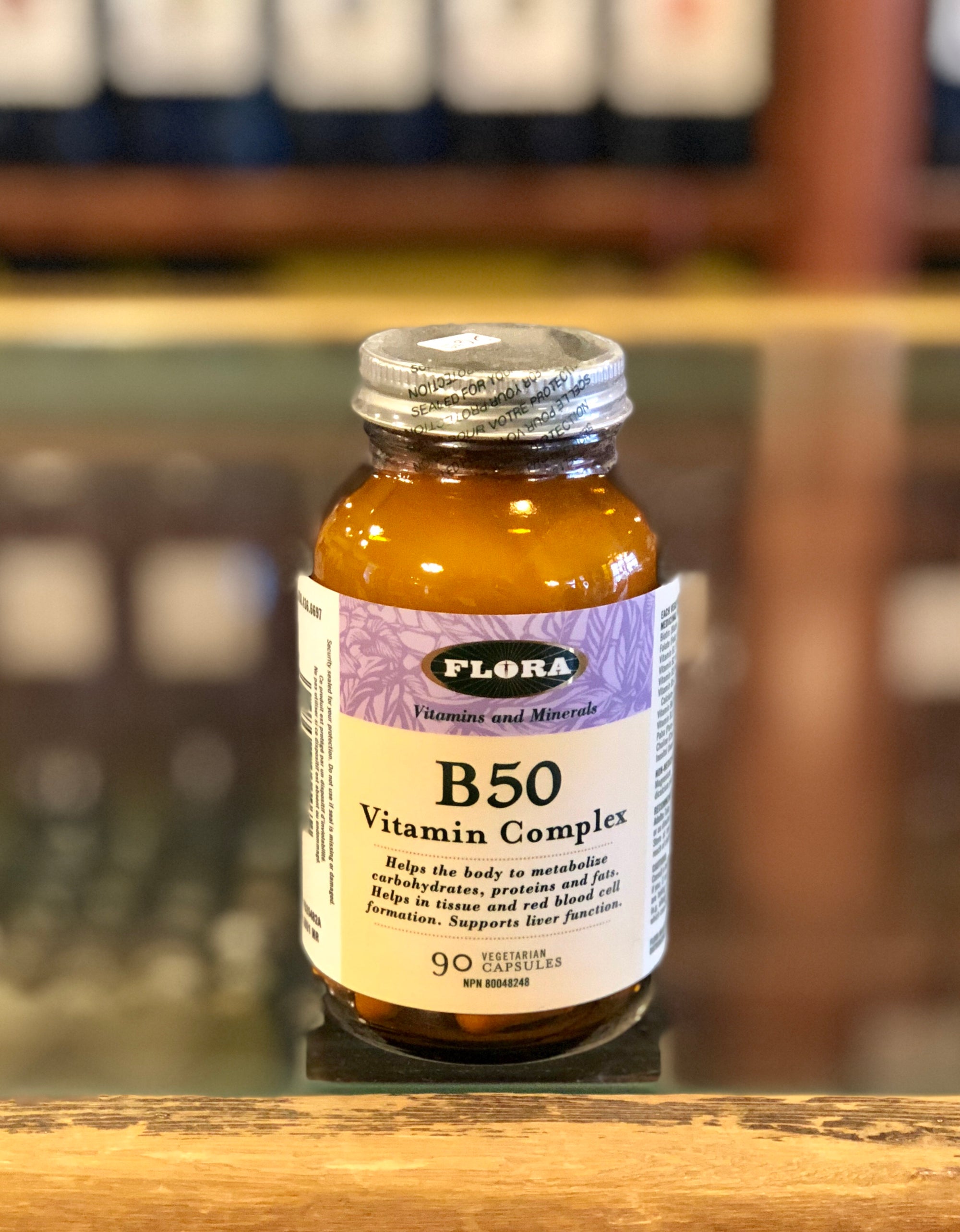 Complexes vitaminiques B50 90 cap