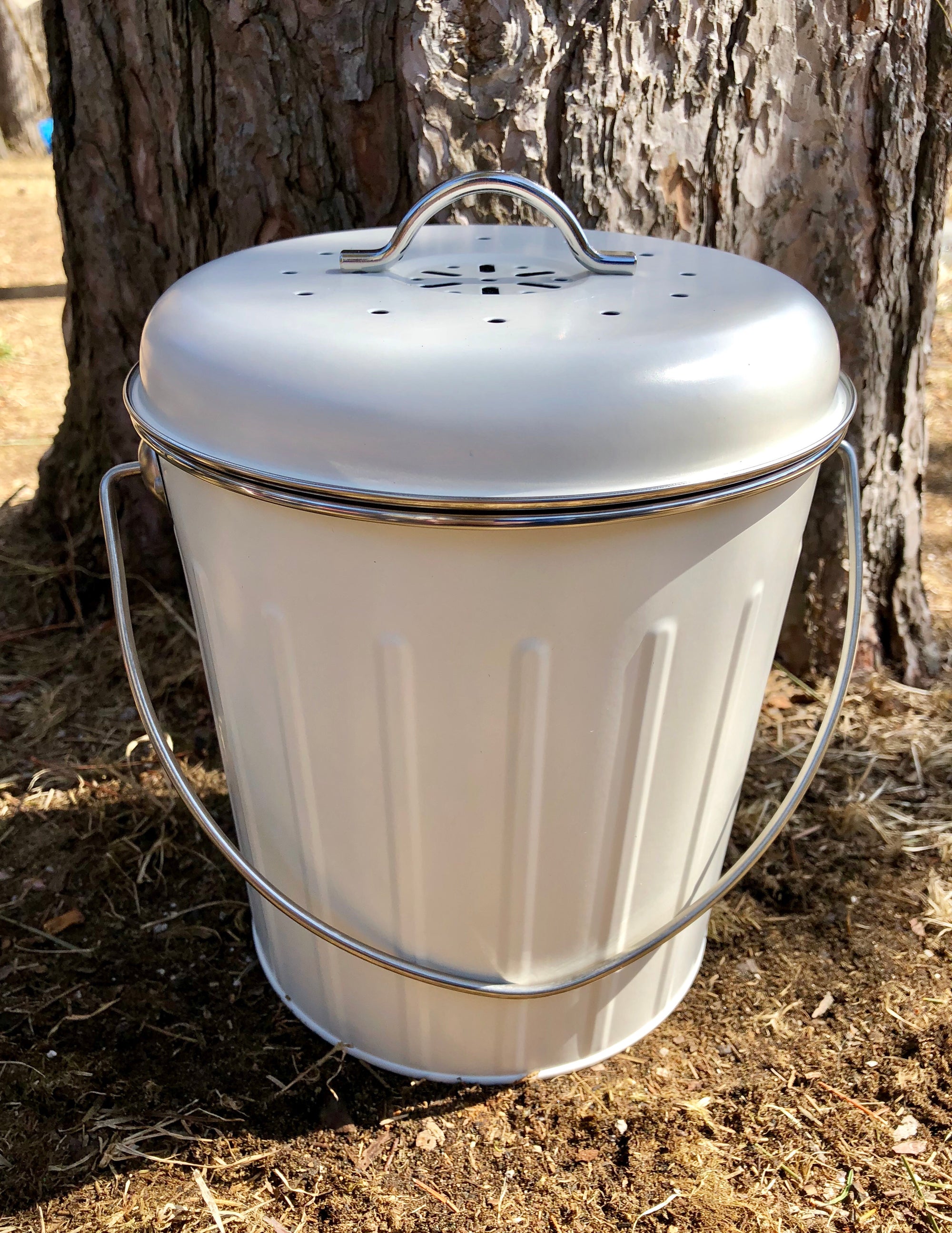 Poubelle à compost de comptoir