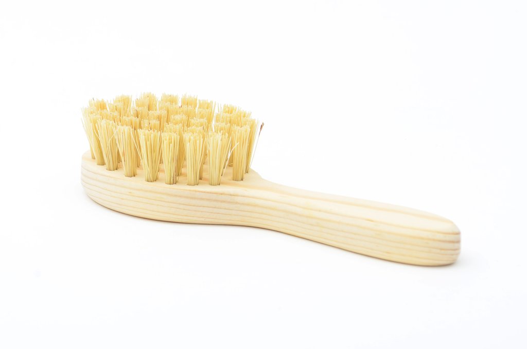 Brosse à cheveux - soie d'agave et bois de pin