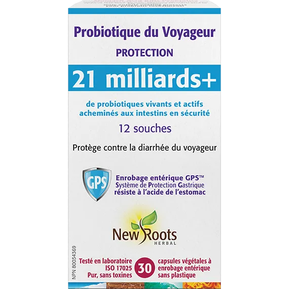 Probiotique du Voyageur 21 milliards+