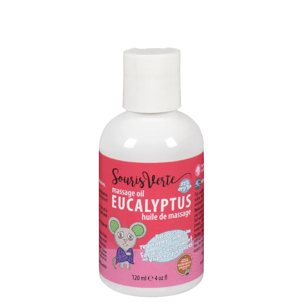 Huile à massage eucalyptus 120 ml
