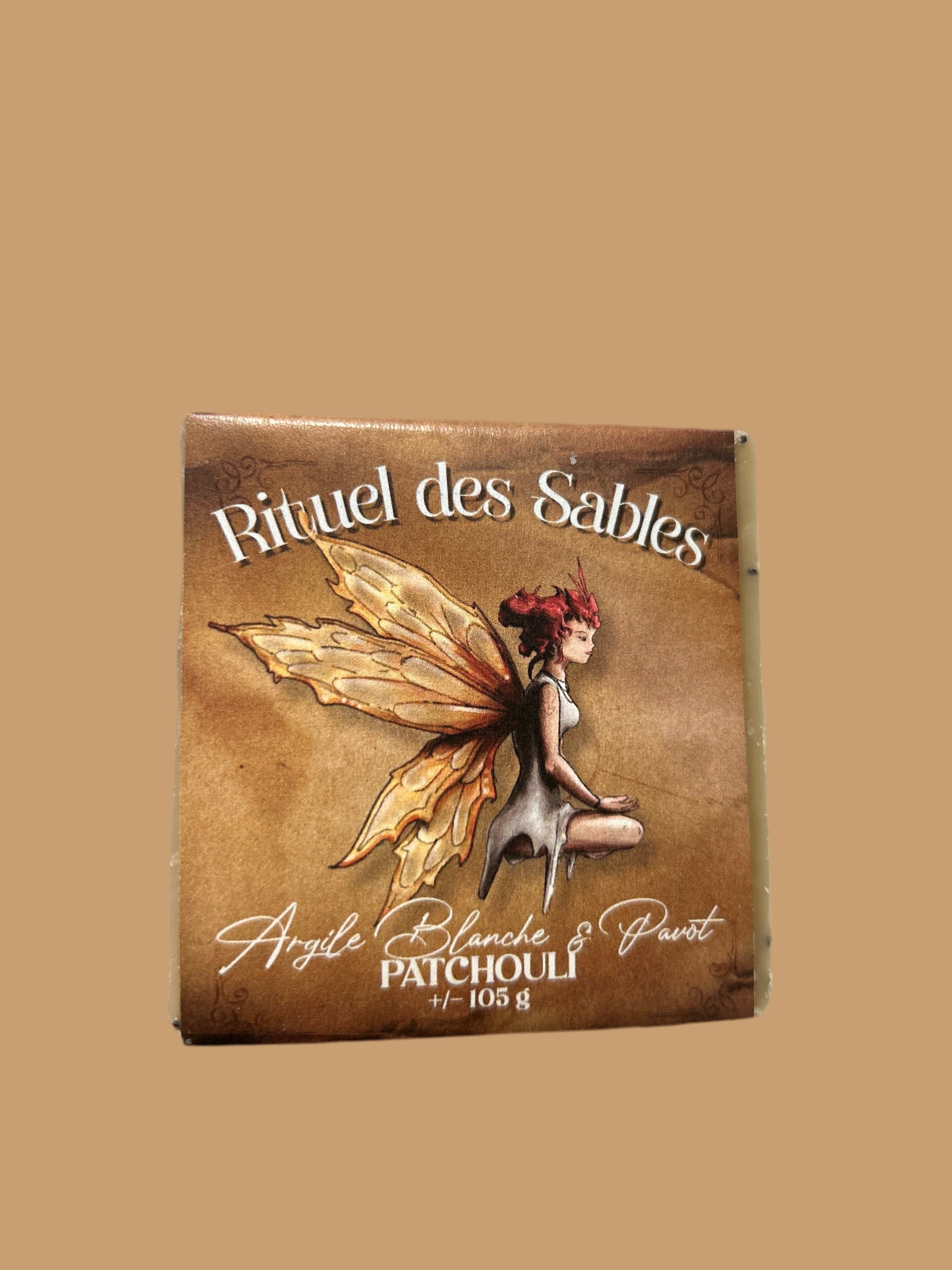 Savon Rituel des Sables – Patchouli Argile Blanche (exfoliant)