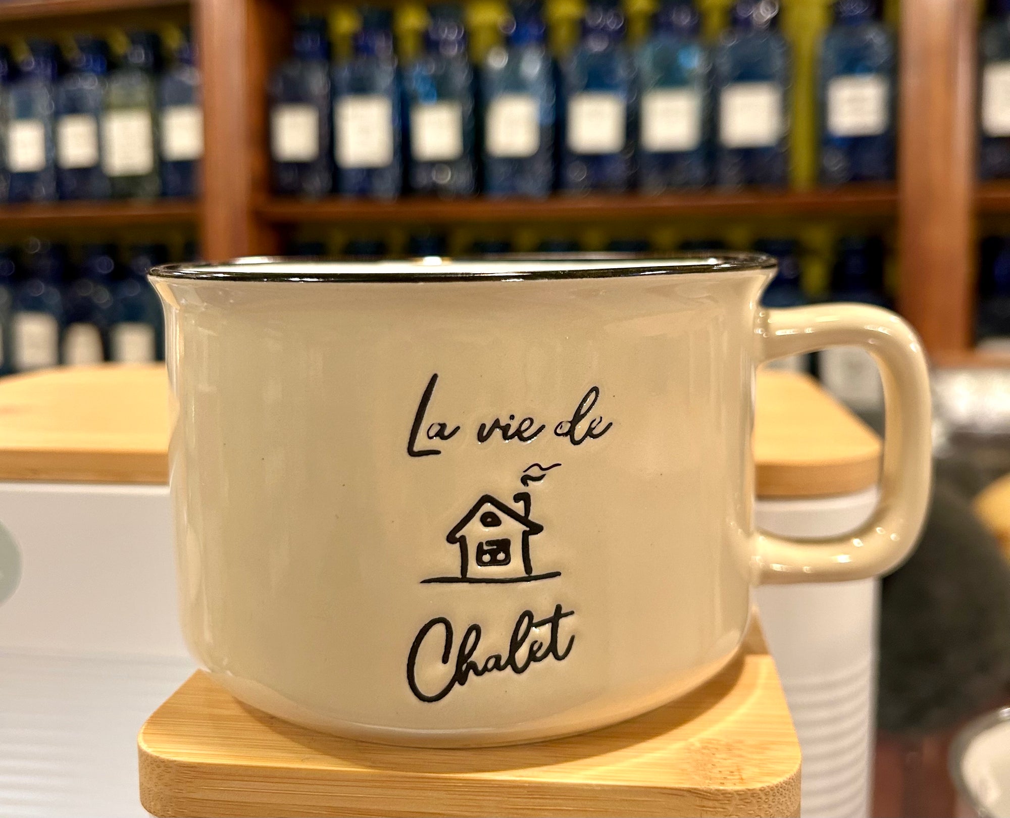 Mug Géant- La vie de chalet