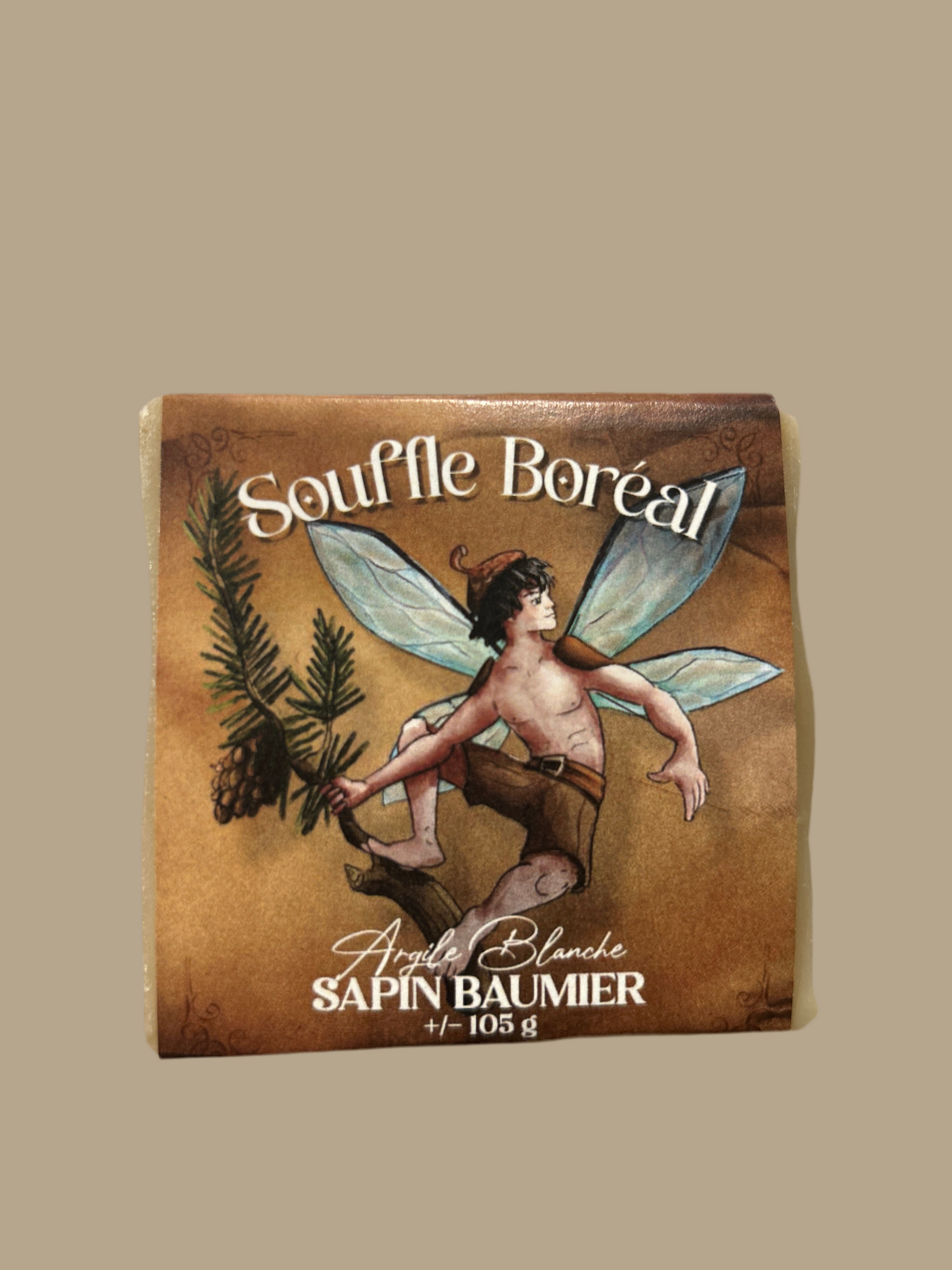 Savon Souffle Boréal – Sapin Baumier Argile Blanche