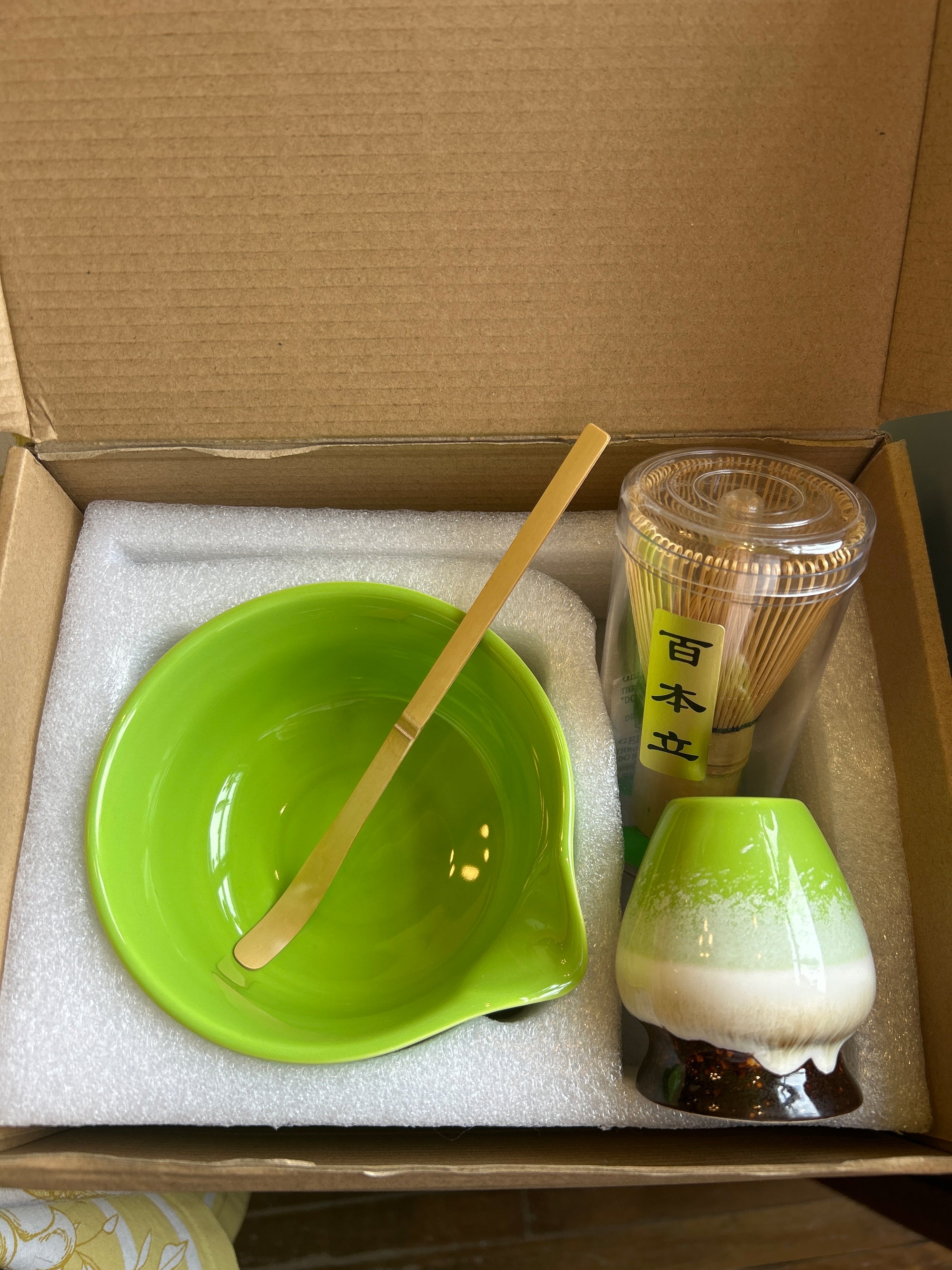 Ensemble de préparation pour le matcha